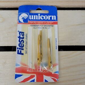 Unicorn Set of 3 Diamond Cut Anodised Aluminum Alloy Dart Shafts - NEW